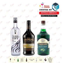 Vodka Zebratoff Cocktail Kit E.T. Receta Recipe - Cavas Towns