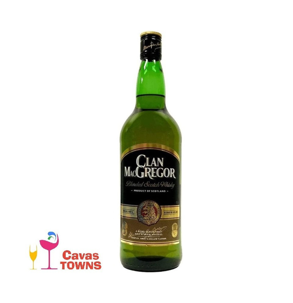 Whisky Clan MacGregor Escocés 750 ml - Cavas Towns Whisky Clan MacGregor Escocés 750 ml - Cavas Towns
