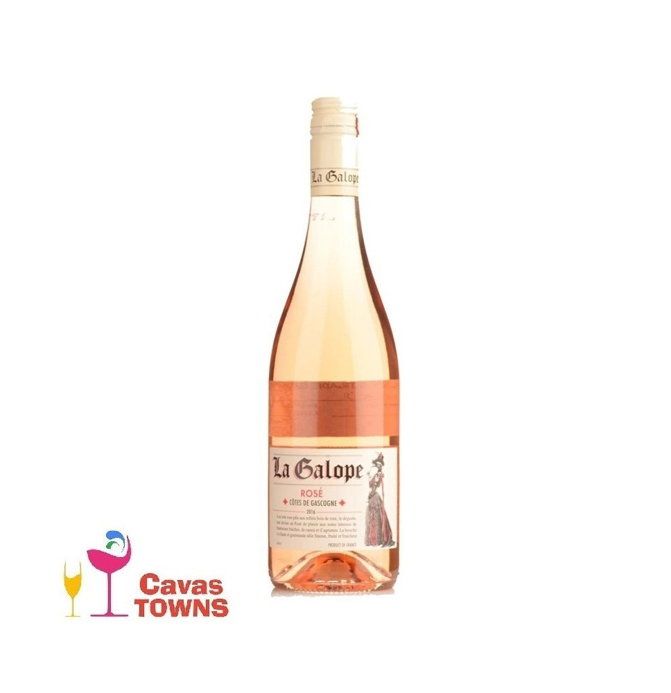 Vino Rosado La Galope Igp Gascogne 750 ml - Cavas Towns Vino Rosado La Galope Igp Gascogne 750 ml - Cavas Towns