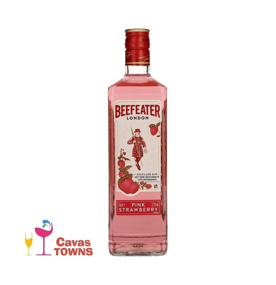Ginebra Beefeater Pink Gin Rosa 700 ml - Cavas Towns Ginebra Beefeater Pink Gin Rosa 700 ml - Cavas Towns