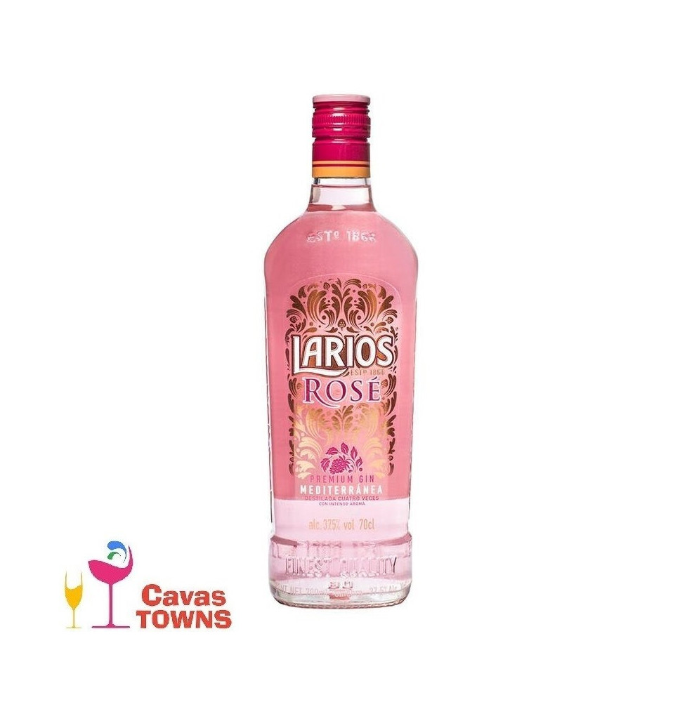 Ginebra Larios Rose 700 ml - Cavas Towns Ginebra Larios Rose 700 ml - Cavas Towns