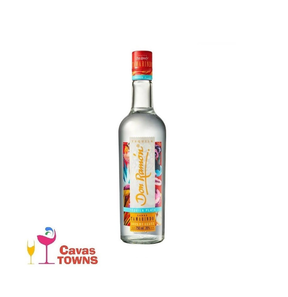 Tequila Don Ramon Plata Tamarindo 750 ml - Cavas Towns Tequila Don Ramon Plata Tamarindo 750 ml - Cavas Towns