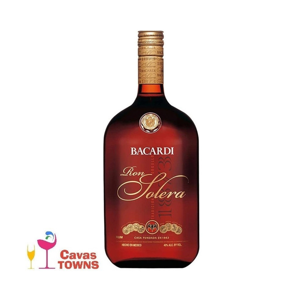 Ron Bacardi Solera 750 ml - Cavas Towns Ron Bacardi Solera 750 ml - Cavas Towns