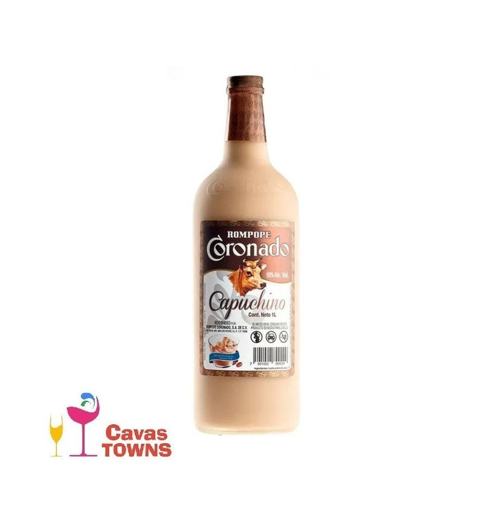 Rompope Coronado Capuchino 1L - Cavas Towns
