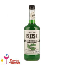Licor Sisi de Menta 1000 ml - Cavas Towns Licor Sisi de Menta 1000 ml - Cavas Towns
