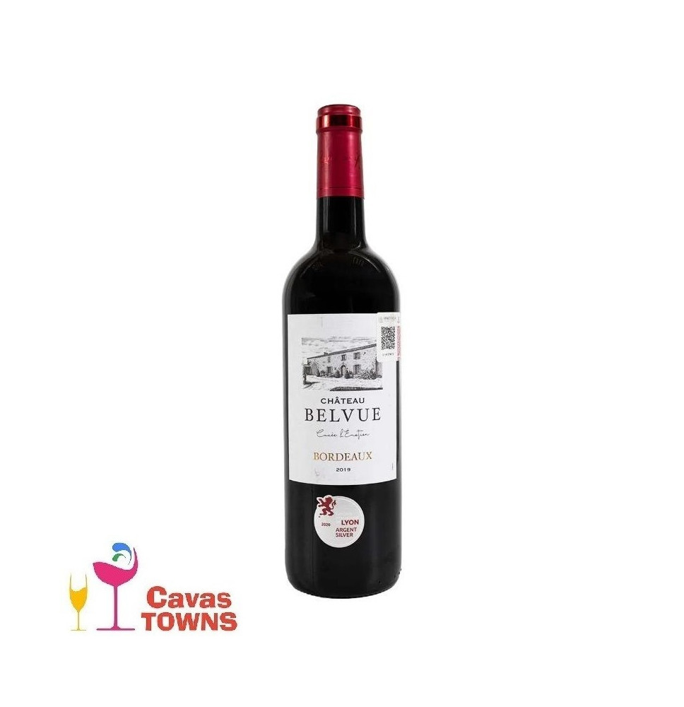 Vino Tinto Chateau Belvue Bordeaux 750 ml - Cavas Towns Vino Tinto Chateau Belvue Bordeaux 750 ml - Cavas Towns