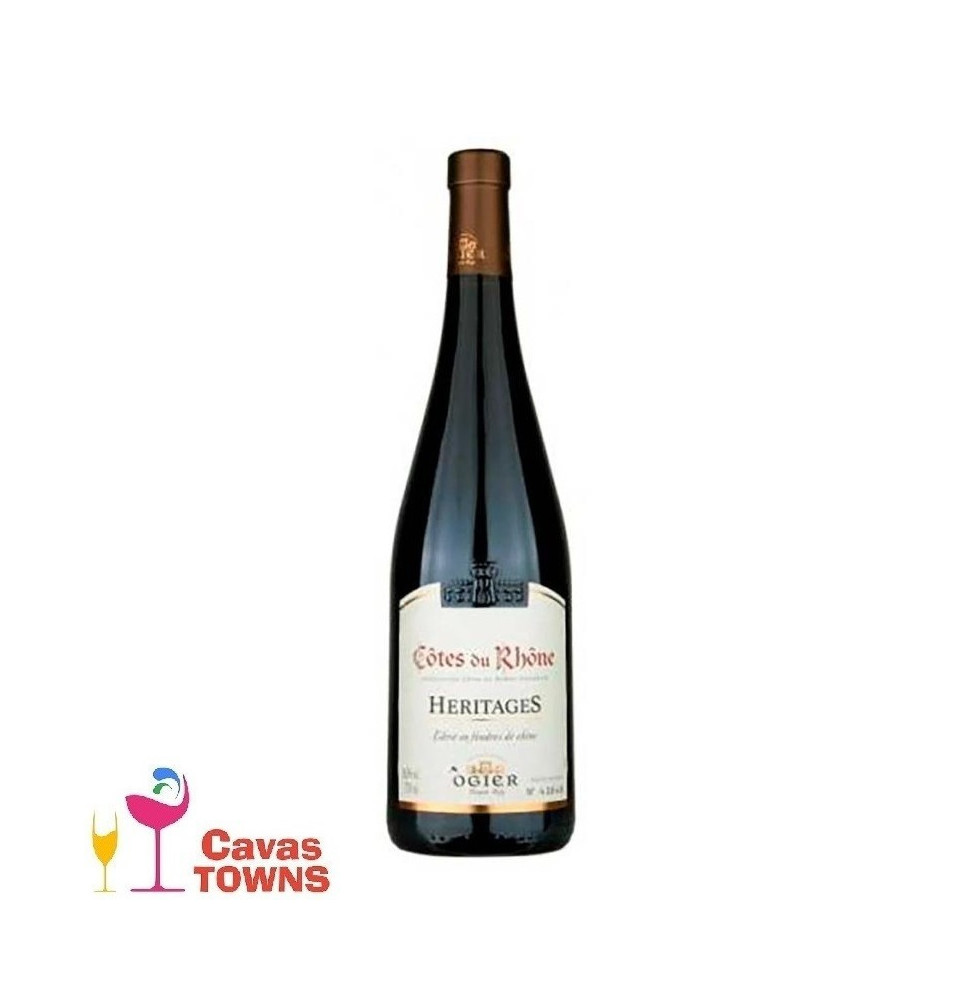 Vino Tinto Ogier Tradition Ventoux 750 ml - Cavas Towns
