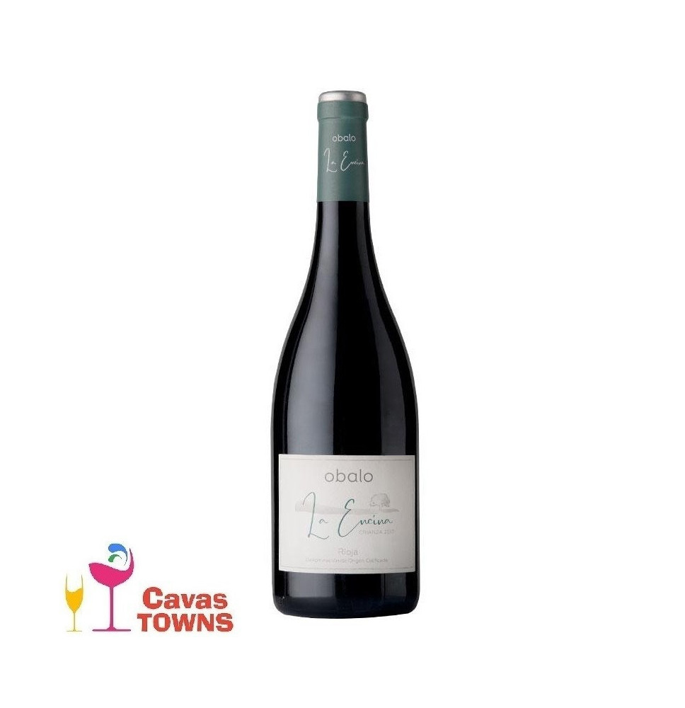 Vino Tinto Obalo Crianza La Encina Rioja 750 ml - Cavas Towns Vino Tinto Obalo Crianza La Encina Rioja 750 ml - Cavas Towns