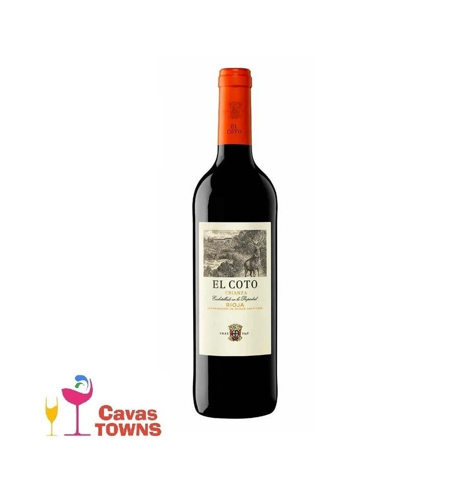 Vino Tinto El Coto Crianza 750ml - Cavas Towns