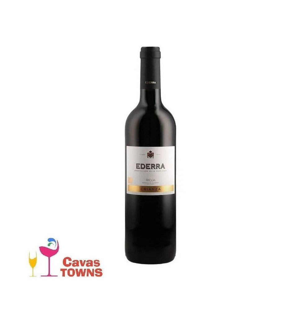Vino Tinto Ederra Crianza 750 ml - Cavas Towns Vino Tinto Ederra Crianza 750 ml - Cavas Towns