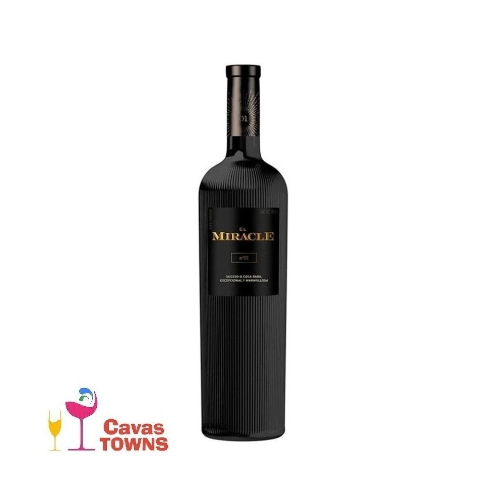 Vino Tinto El Miracle 750 ml - Cavas Towns Vino Tinto El Miracle 750 ml - Cavas Towns