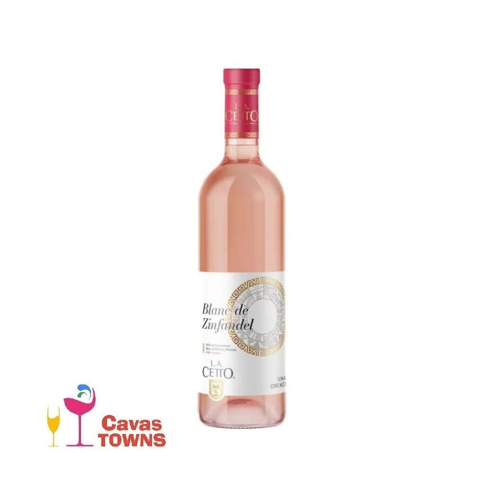 Vino Rosado L.A. Cetto Blanc De Zinfandel 750 Ml