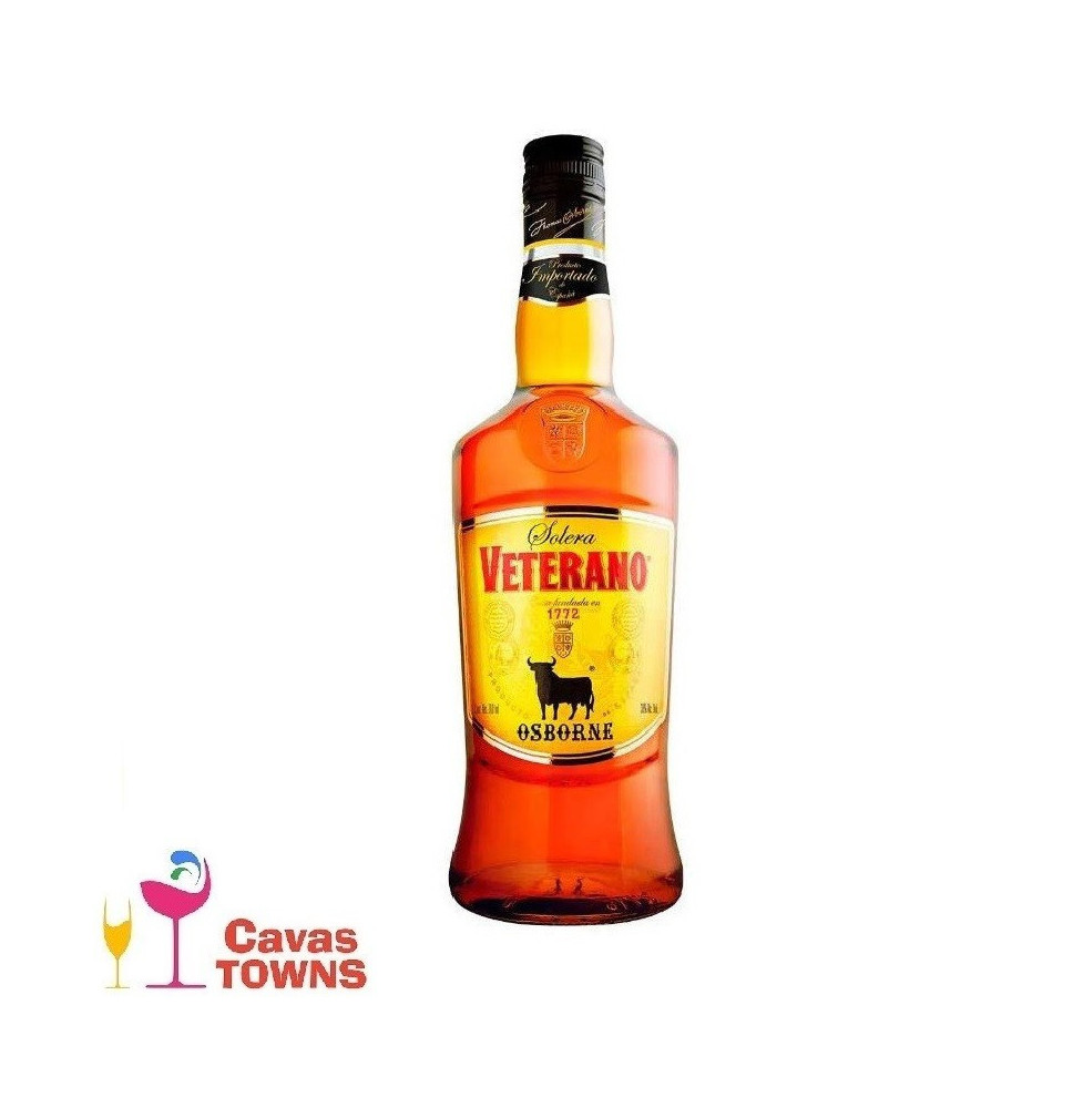Brandy Veterano Osborne 700 ml - Cavas Towns Brandy Veterano Osborne 700 ml - Cavas Towns