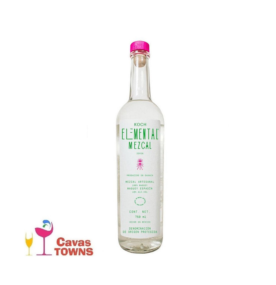 Mezcal Artesanal Elemental Koch 750 ml - Cavas Towns Mezcal Artesanal Elemental Koch 750 ml - Cavas Towns