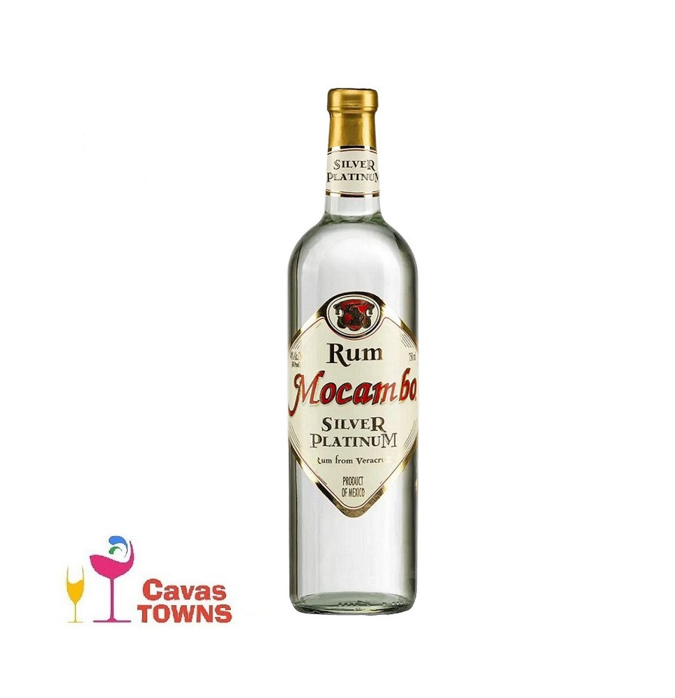 Ron Mocambo Blanco Platinum 1000 ml - Cavas Towns Ron Mocambo Blanco Platinum 1000 ml - Cavas Towns