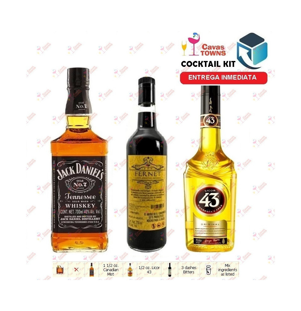 Cocktail Kit Monte Carlo - Cavas Towns Cocktail Kit Monte Carlo - Cavas Towns