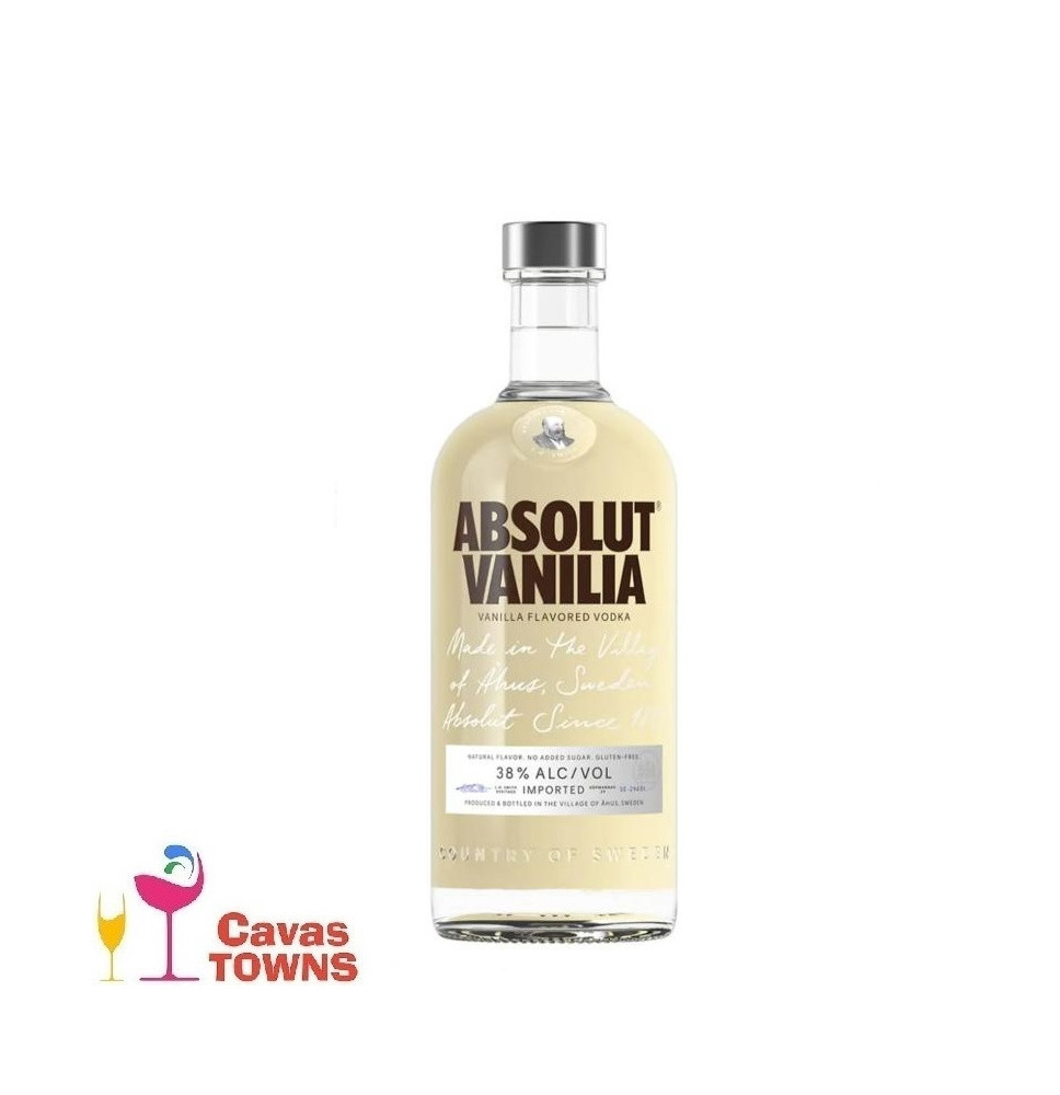 Vodka Absolut Vanilia 750 ml - Cavas Towns Vodka Absolut Vanilia 750 ml - Cavas Towns