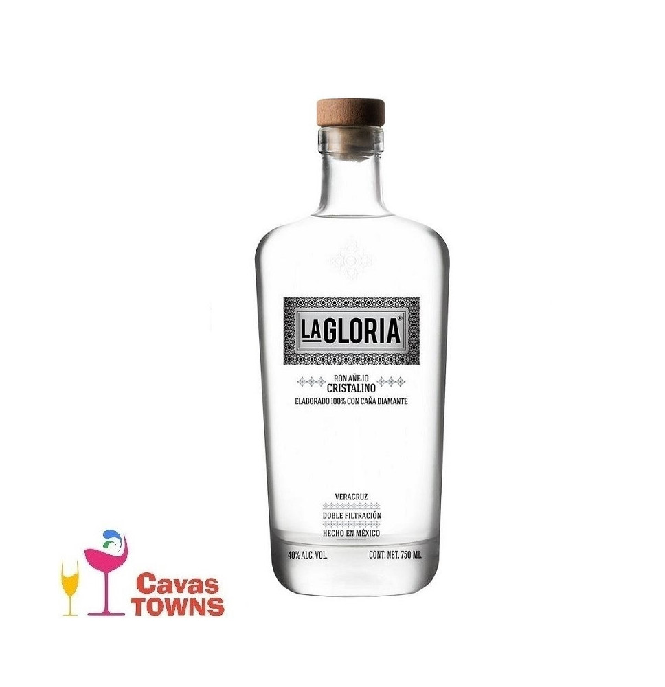 Ron La Gloria Cristalino 750 ml - Cavas Towns Ron La Gloria Cristalino 750 ml - Cavas Towns