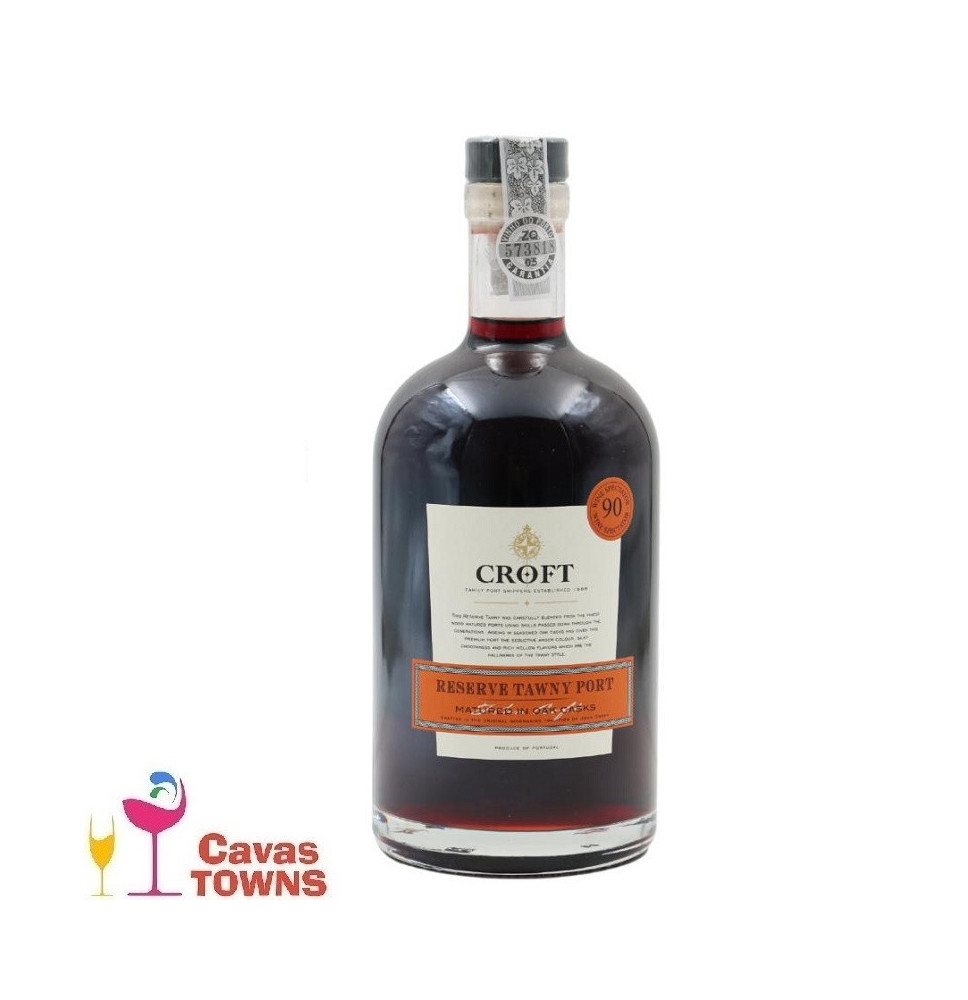 Oporto Croft Reserve Tawny 750 ml - Cavas Towns Oporto Croft Reserve Tawny 750 ml - Cavas Towns