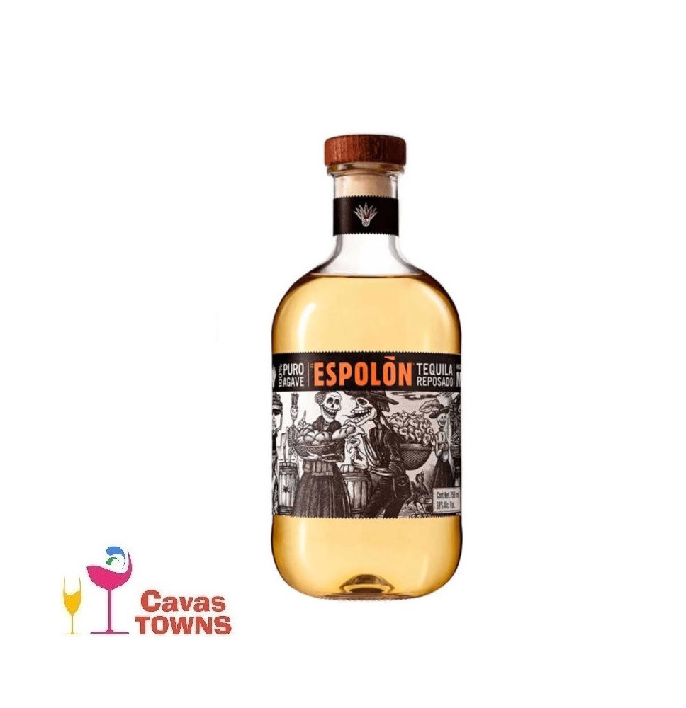 Tequila El Espolon Reposado 750 ml - Cavas Towns Tequila El Espolon Reposado 750 ml - Cavas Towns