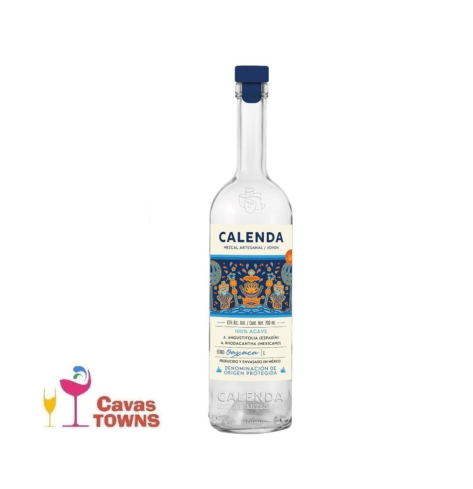 Mezcal Calenda Joven 750 ml - Cavas Towns Mezcal Calenda Joven 750 ml - Cavas Towns
