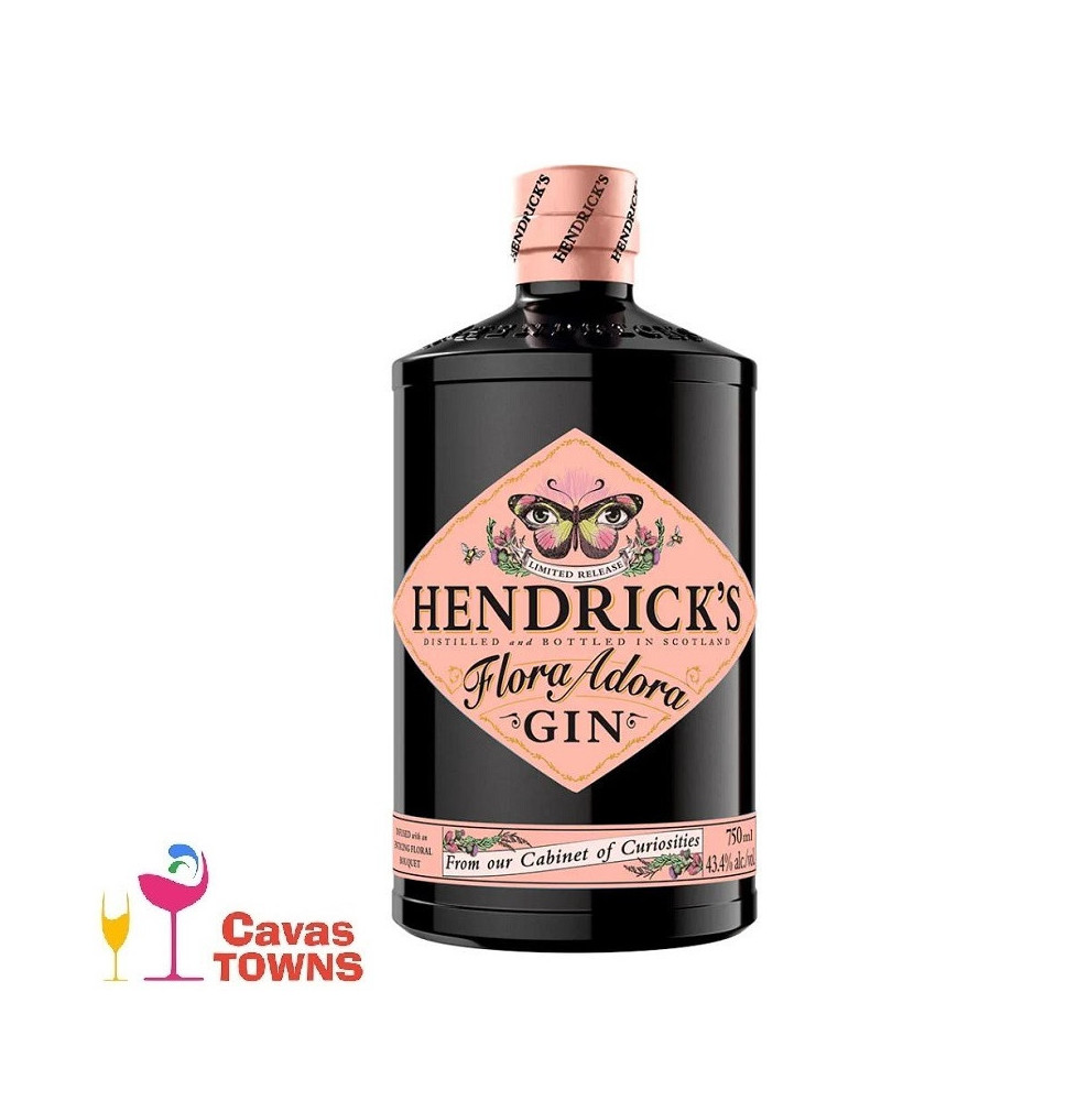 Ginebra Hendricks Flora Adora 750 ml - Cavas Towns Ginebra Hendricks Flora Adora 750 ml - Cavas Towns