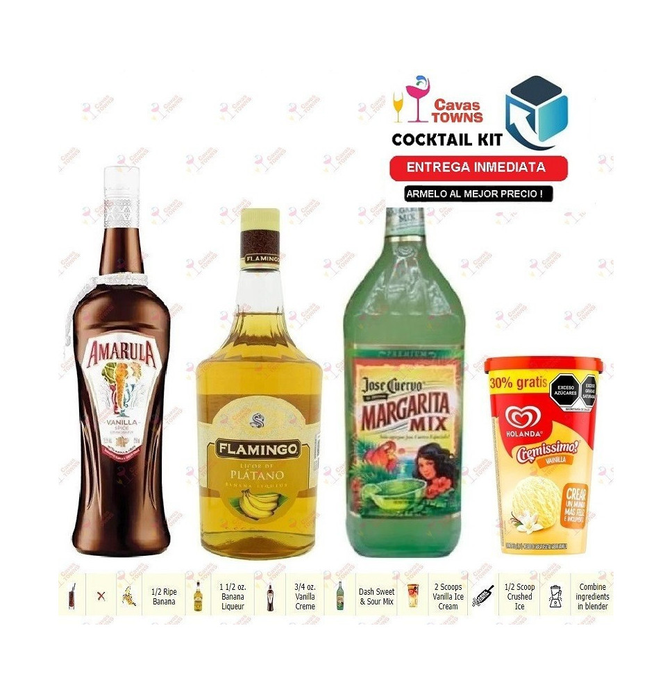 Cocktail Kit Banana Bang Receta Recipe - Cavas Towns Cocktail Kit Banana Bang Receta Recipe - Cavas Towns