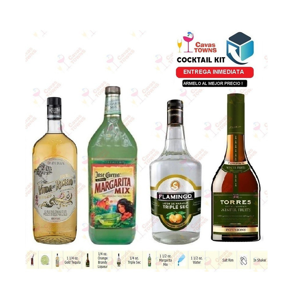 Cocktail Kit Bitter Citrus - 2 Receta Recipe - Cavas Towns Cocktail Kit Bitter Citrus - 2 Receta Recipe - Cavas Towns