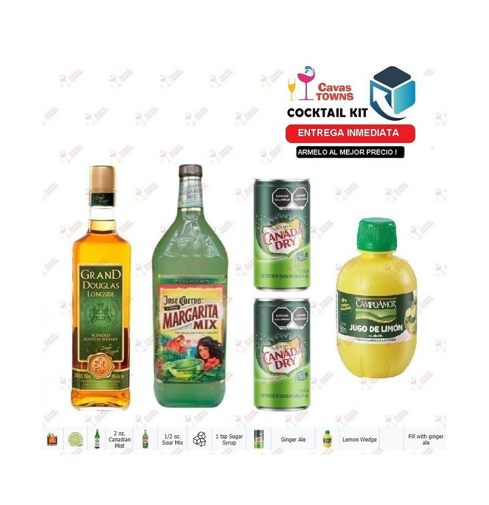 Cocktail Kit Cablegram Receta Recipe - Cavas Towns
