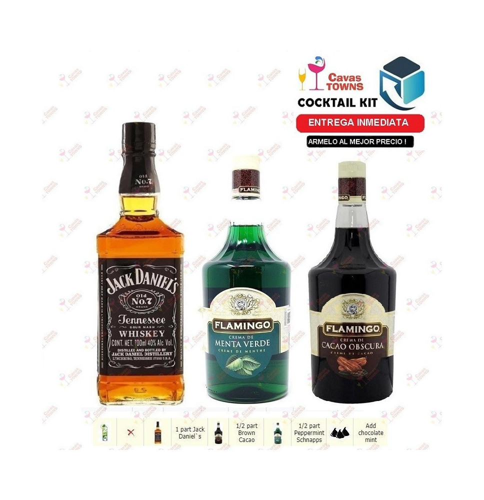 Cocktail Kit Jack Manhattan - 1 Receta Recipe - Cavas Towns