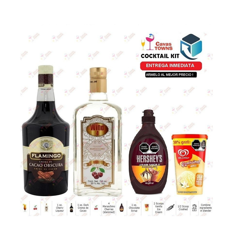 Cocktail Kit Cherry Chocolate Freeze Receta Recipe - Cavas Towns Cocktail Kit Cherry Chocolate Freeze Receta Recipe - Cavas Towns