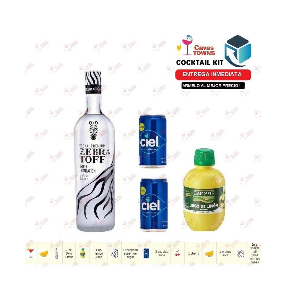Cocktail Kit Citrus Collins Receta Recipe - Cavas Towns Cocktail Kit Citrus Collins Receta Recipe - Cavas Towns