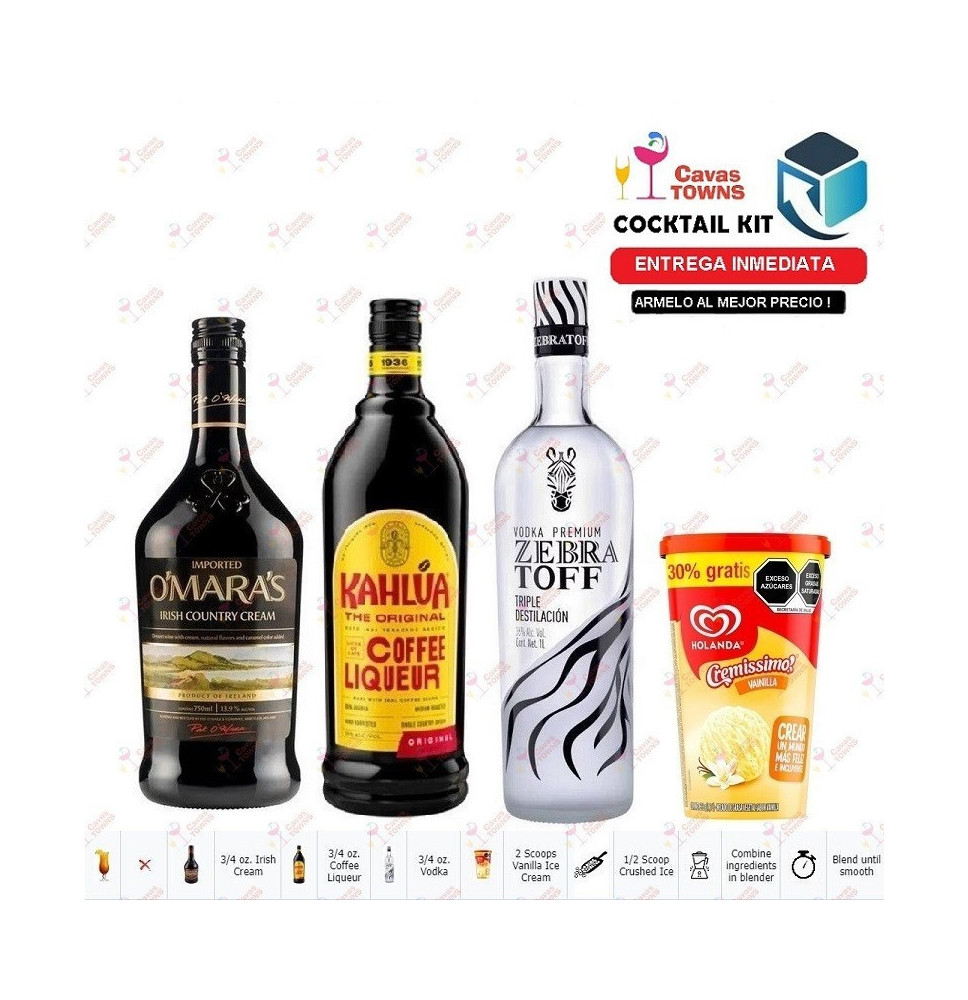 Cocktail Kit Frozen Black Forest Receta Recipe - Cavas Towns