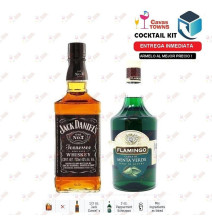 Licor De Menta Verde Flamingo 1 L - Cavas Towns