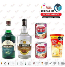 Licor De Menta Verde Flamingo 1 L - Cavas Towns