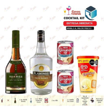 Licor Flamingo De Cacao Blanco 1L. - Cavas Towns