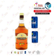 Licor Flamingo de Durazno 1 L - Cavas Towns Licor Flamingo de Durazno 1 L - Cavas Towns