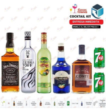Licor De Curacao Flamingo 1000 Ml. - Cavas Towns