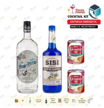 Licor Sisi de Curacao Azul 1000 ml - Cavas Towns